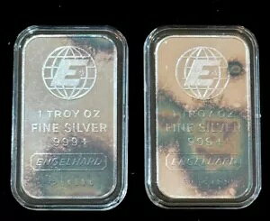 Engelhard 1�I���X .999 �V���o�[�o�[�A�O���[�g�g�[�j���O X2