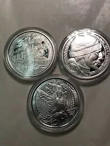 1�I���X .999 �V���o�[ �z�[�{�[ �j�b�P�� �V���[�Y 3 ���b�g - �d�ԁA���t�A�d�� (#Ay52)