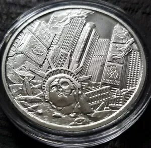 Reckless Metals �ɂ�� Scarce Death Chaos & Pursuit 1 �I���X .999 �V���o�[ ���E���h�ACOA �t�� $