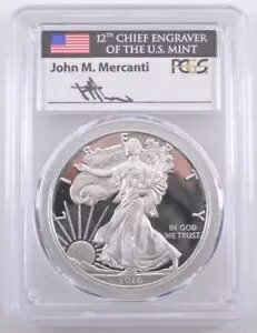 2016-W �v���[�t �V���o�[ �A�����J�� �C�[�O�� 30 ���N�L�O���^�[�h �G�b�W PCGS PR70DCAM