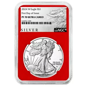 2024-W v[t $1 AJ Vo[ C[O NGC PF70UC FDI ALS x bh RA