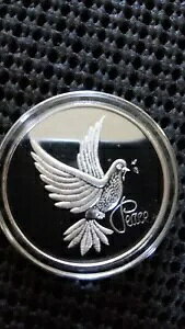 �� PEACE DOVE 1 �g���C�I���X .999 �t�@�C�� �V���o�[ �v���[�t ���E���h ���B���e�[�W HTF