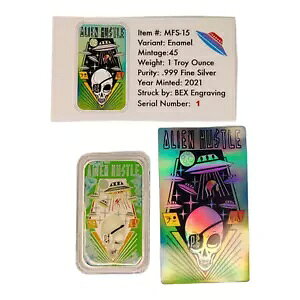�G�C���A�� �n�b�X�� UFO 1�I���X �G�i���� �V���o�[ �o�[ #1 / 45 �ŏ��ɒ������ꂽ M6 ���^�� �č� 5A