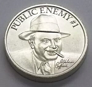 AL CAPONE Public Enemy #1 (.999) �C���^���I �~���g �n�C �����[�t 2 �I���X �V���o�[ �n��