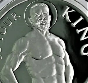 �V���o�[ �V�[���h 2021 .999 2 oz PROOF Be Your King V2 Conscientia �V���[�Y #1