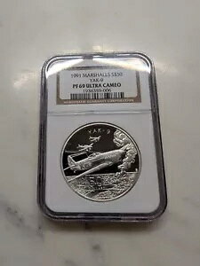 1991 }[V ACh Yak-9 v[t $50 1IX Vo[ gbv |bv NGC PF69 Eg JI