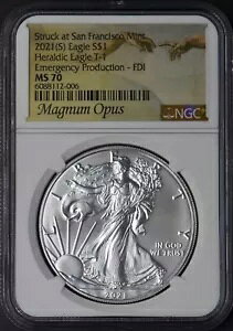 2021(S) T-1 AJ Vo[ C[O NGC MS70 EP FDI }Oi I[pX x ?COINGIANTS?