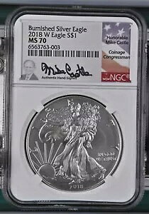 2018 W o[jbV Vo[ C[O NGC MS-70 }CN LbX VOl`[