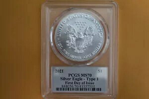 2021 $1 AJ Vo[ C[O 1IX PCGS MS70 s g[}X N[uh T1