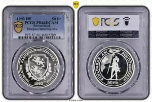 XCX 50 t 1993 gDKEe PCGS PR66 DCAM CIY