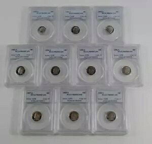 1990-S - 1999 _C 10C 90 NZbg ׂ PCGS PR69DCAM 10 RC bg CB791