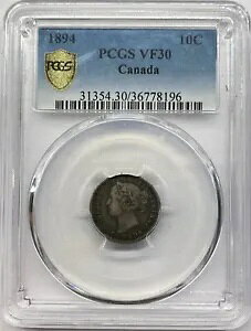 Ji_ 1894 \ #6 10 Zg - PCGS VF-30