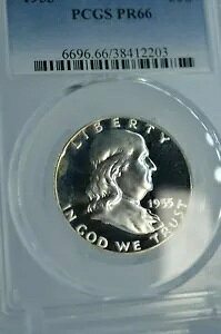 CgJIbN PR66 1955 PCGS O[hVo[ n[t_[ v[t RC A g[