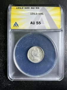 ANACS AU55 1913-P o[o[ _C uCg zCg FVo[ PQ RC AI