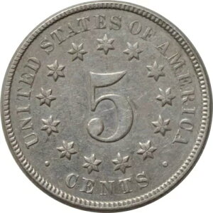 USA 5 Zg 1873AAUAuAJO (1859 - 1909)v