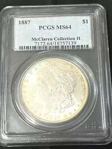 ??1887 Kh 1 h PCGS MS64! - }N[RNVI܂rfI!??