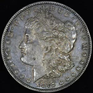 1878 $1 ���[�K�� �V���o�[ �h�� ? AU �ق� UNC ? 7/8 �e�C���t�F�U�[�Y TF �R�C��?�M���ł���?