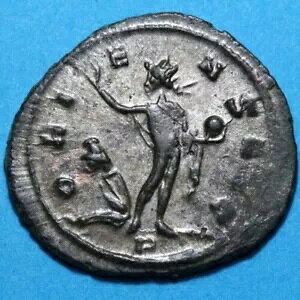 ���[�} �R�C�� Billon �V���o�[�h �A�E�����A�� �A���g�j�j�A�k�X ORIENS AVG-270-275 A.D-Rome