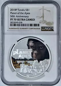 2018 P co $1 ̘f NGC PF70UCAM J[CYh 50 NLO 9999