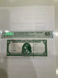 1929 10 P American Bank Note Co. (USA) ueXgm[gv PMG 65 EPQ