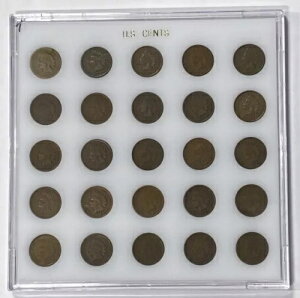 25 PC INDIAN HEAD CENT LOT 1859-1908 vX`bNfBXvCz_[ - fGȃRC!
