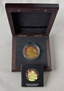 2023 p ?2 Burning King Arthur Myths & Legends 1 oz Ltd. Ed.;W572