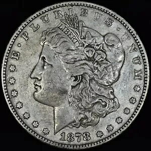 1878-P $1 ���[�K�� �V���o�[ �h�� ? VF ���ɏ㎿ ? �R�C�� 8 �e�C���t�F�U�[ 8TF ?�M���ł���?