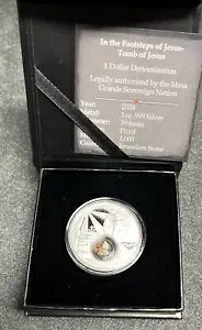 2024 1�I���X�uIn The Footsteps Of Jesus - TOMB�v�V���o�[ 1�h��$1�A�{�b�N�XCOA�t��