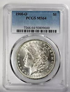 1900 O [K Vo[ _[ PCGS MS64 uXg zCg ΂̂悤Ɍ܂ \ʂ͔ɂꂢł