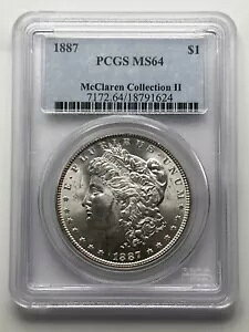 1887 P K Vo[ _[ PCGS MS64 }N[ RNV II 