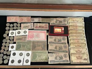 ??香港 中国 ヴィンテージ コイン & 紙幣 コレクション バルク $100 切手 アンティーク