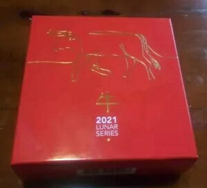 2021 I[XgA Lunar $5 Year of the Ox DOMED Vo[ v[t 1 IX RC LIMIT ED RAM