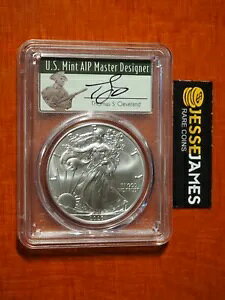 2020 シルバー イーグル PCGS MS70 トーマス クリーブランド 初日発行 FDI ミニットマン ラベル