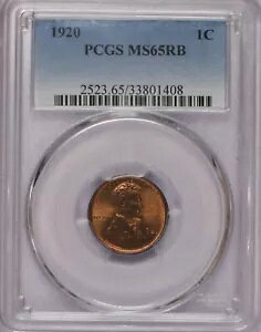 1920 J[ 1 Zg PCGS MS65 bhuEBB