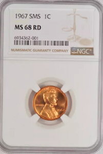 1967 SMS J[ A Zg NGC MS 68 RD SP68RD WF RC 1C