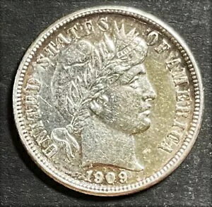 1909-O Barber Liberty Dime �����j���[�I�[�����Y �O���[�g �R���N�V���� �R�C�� i270