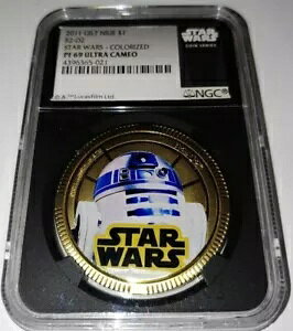 2011 �X�^�[ �E�H�[�Y R2-D2 - NGC PF69UC �E���g�� �J���I�F��R�C��