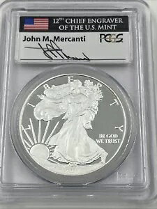 PCGS �V���o�[ �C�[�O�� PR69 �v���[�t �T�C������ �W���� �����J���e�B DCAM 2011 W 1 �I���X �V���o�[ .999
