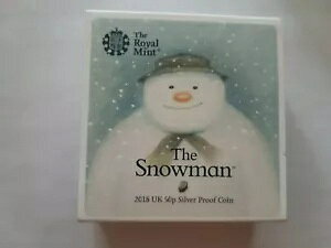 �uThe Snowman�v2018 �p�� 50 �y���X �V���o�[ �v���[�t �R�C��