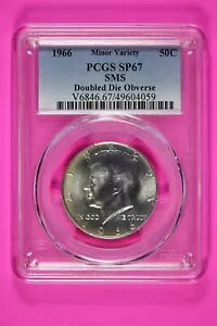 �~���g �G���[ �_�u�� �_�C �\�� 1966 SP 67 SMS �P�l�f�B �n�[�t�_���[ PCGS �X���u 638