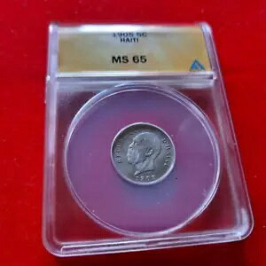 1905 5C �n�C�` ANACS MS-65 5 �T���^�C�� KM#53 $159.00 OBO