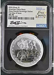 2024 T Of \u lCV NGC MS70 1 IX Vo[ FDOI  Beth Zaiken
