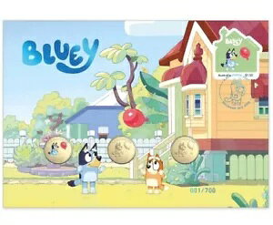 Bluey 2024 �J���[ 3 �R�C���X�։ݕ��J�o�[ #89/700?��������?