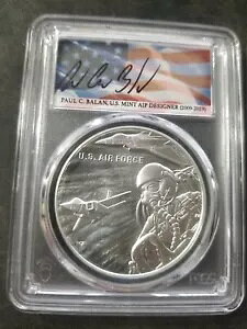 2022 S �V���o�[ �č���R���_�� PCGS MS70 �������s PAUL BALAN AUTO