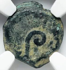 NGC F FINE �|���e�B�E�X �s���g ���_�� �{���̃C�G�X �����R�C�� 26-36 AD AE Prutah