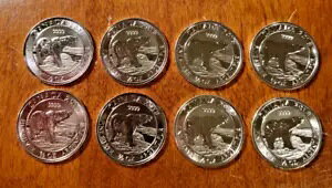 (8) -2018 Ji_ 1/2 IX VN} .9999 ㎿ BU