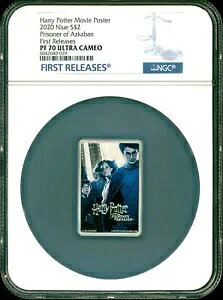 2020 �j�E�G $2 �n���[�E�|�b�^�[ �f��|�X�^�[ �A�Y�J�o���̎��l FR NGC PF70 UC COAOGP