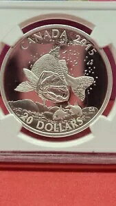 2015 �J�i�_ �k�� �X�|�[�c�t�B�b�V�� �E�H�[�A�C NGC PF 70 �E���g�� �J���I $20 �R�C��