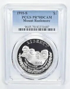 1991-S PR70 DCAM }Eg bVALOVo[ _[ PCGS