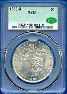 1883 O CACG MS64 [K Vo[ _[ $1 č RC 1883-O MS-64 CAC